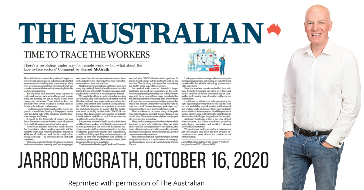 COVID may change industries that can’t work from home even more - Jarrod McGrath - The Australian, October 16, 2020