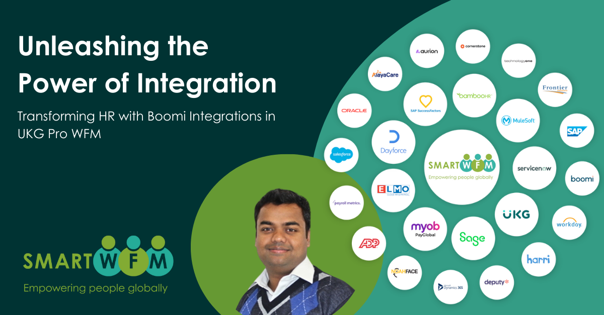 Transforming HR and WFM with Boomi Integration in UKG Pro WFM